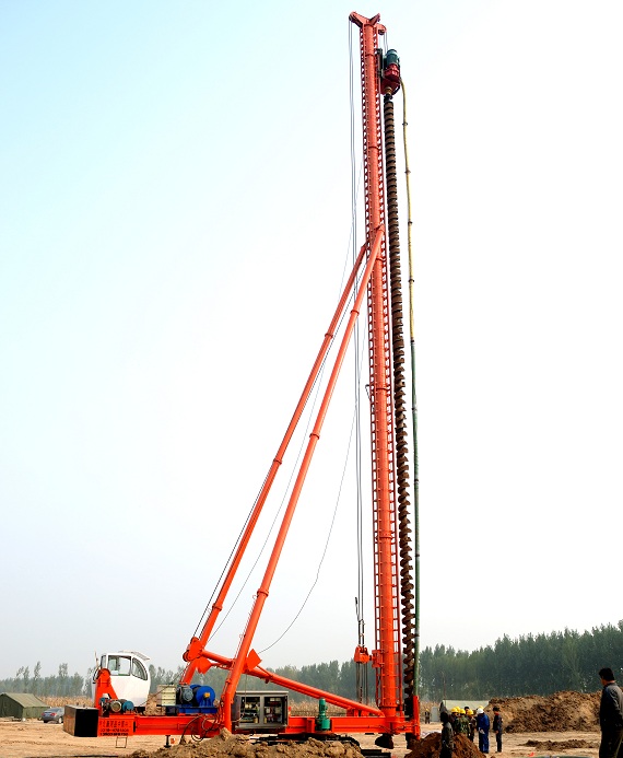 28米长螺旋钻机